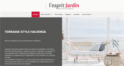 Desktop Screenshot of lesprit-jardin.fr